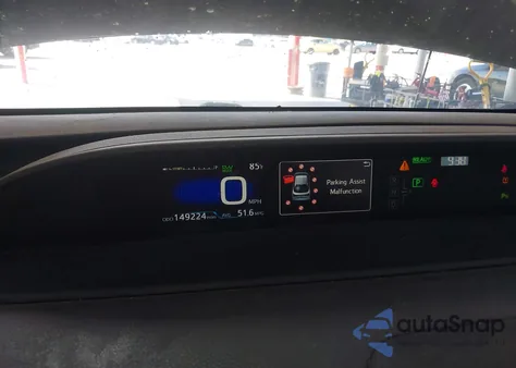 2019 Toyota Prius Le z USA, uszkodzony, nr VIN JTDKARFU1K3086943